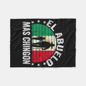 El Abuelo Mas Chingon Mexicaanse Grootvader Cinco Fleece Deken (Voorkant (Horizontaal))
