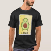 El Aguacate Mexican Slang Lottery Bingo Kaarten T-shirt (Voorkant)