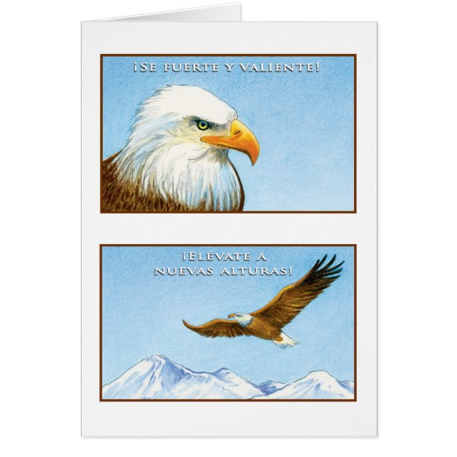 El Aguila, tarjeta (Voorkant)