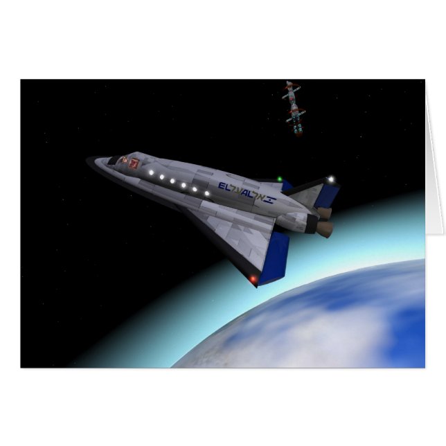 El Al Maslool Space Shuttle (Voorkant Horizontaal)