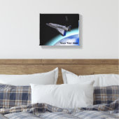 El Al Maslool Space Shuttle Canvas Afdruk (Insitu (Slaapkamer))