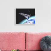 El Al Maslool Space Shuttle Canvas Afdruk (Insitu (Woonkamer))