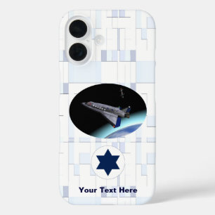 El Al Maslool Space Shuttle iPhone 16 Hoesje