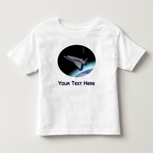 El Al Maslool Space Shuttle Kinder Shirts (Voorkant)