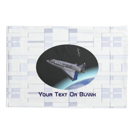 El Al Maslool Space Shuttle Kussensloop (Achterkant)