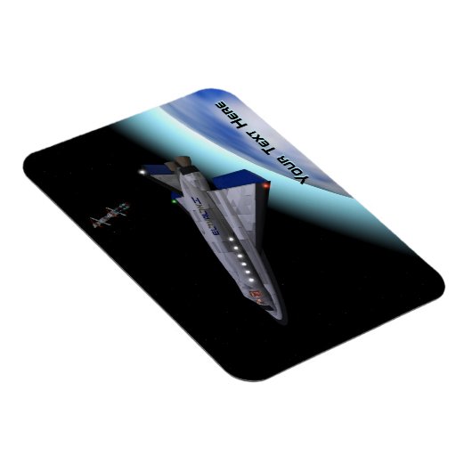 El Al Maslool Space Shuttle Magneet (Rechterzijde)