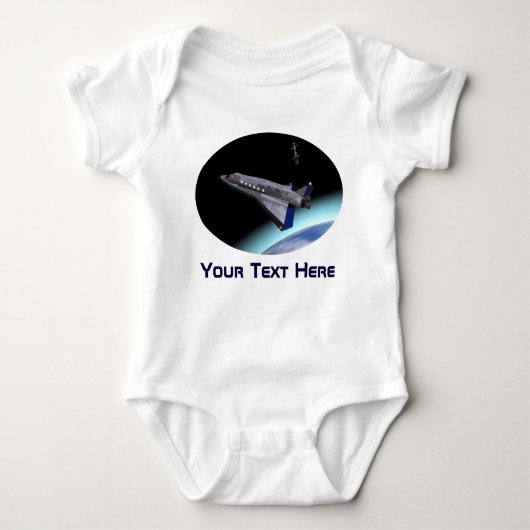 El Al Maslool Space Shuttle Romper (Voorkant)