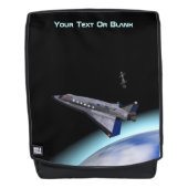 El Al Maslool Space Shuttle Rugtassen (Voorkant)