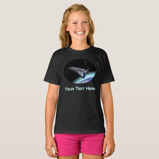 El Al Maslool Space Shuttle T-shirt (Voorkant volledig)