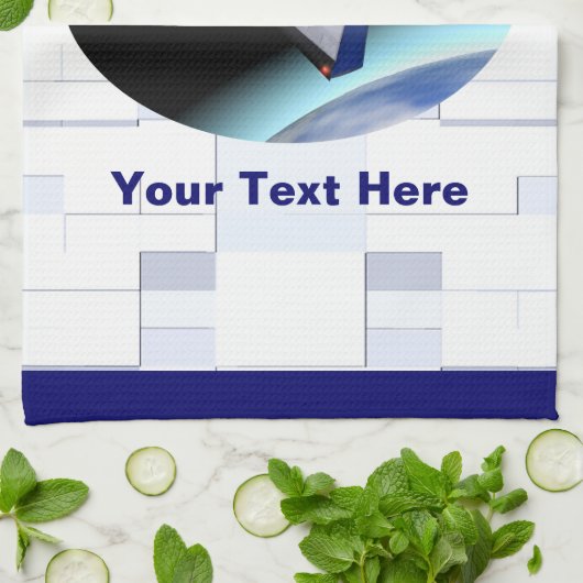 El Al Maslool Space Shuttle Theedoek (Gevouwen)