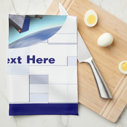 El Al Maslool Space Shuttle Theedoek (Quarter Fold)