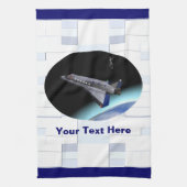 El Al Maslool Space Shuttle Theedoek (Verticaal)