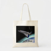 El Al Maslool Space Shuttle Tote Bag (Voorkant)