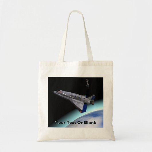 El Al Maslool Space Shuttle Tote Bag (Voorkant)