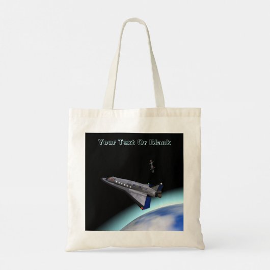 El Al Maslool Space Shuttle Tote Bag (Achterkant)