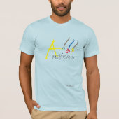 El Americano Blue T-shirt (Voorkant)