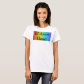 El Amor Ganó T-shirt (Voorkant volledig)
