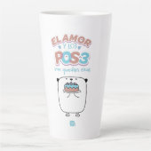 │El amor y los postres Latte Mok (Voorkant)