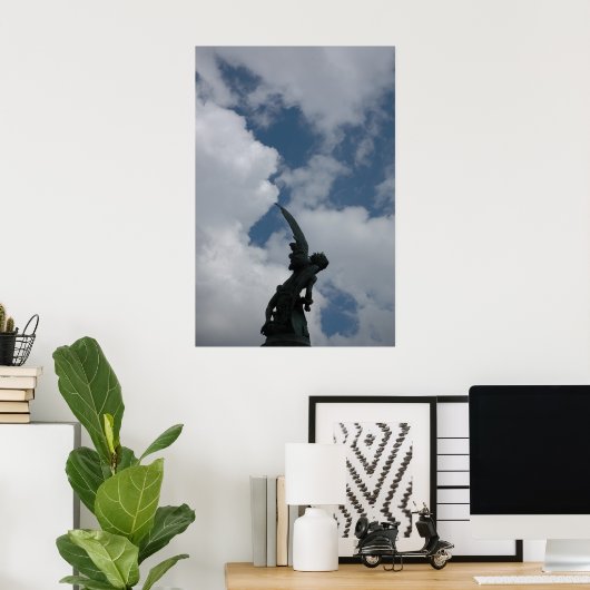 El Angel Caido Poster (Thuiskantoor)