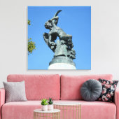 El Angel Caido, Retiro Park, Madrid Canvas Afdruk (Insitu (Woonkamer))