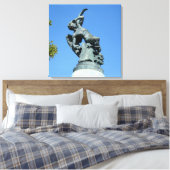 El Angel Caido, Retiro Park, Madrid Canvas Afdruk (Insitu (Slaapkamer))