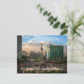 El Angel De Independencia Briefkaart (Staand voorkant)