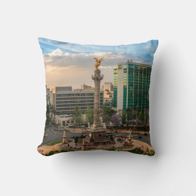 El Angel De Independencia Kussen (Voorkant)