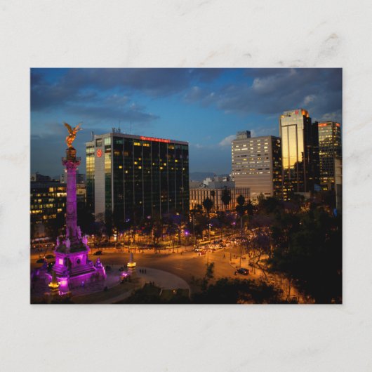 El Angel De Independencia, Mexicaans Landmark Briefkaart (Voorkant)