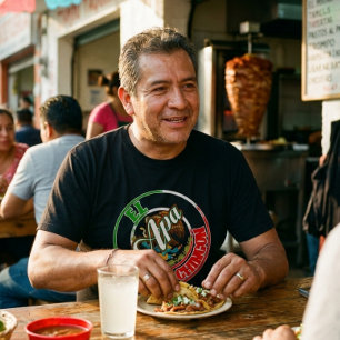 El Apa Papa Mas Chingon Mexicaans Mexico Print Pri T-shirt