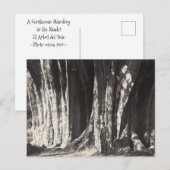 El Arbol del Tule Tree oude foto in Mexico Oaxaca Feestdagenkaart (Voorkant / Achterkant)