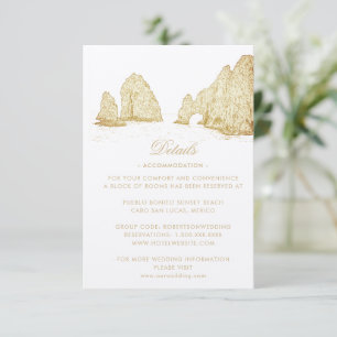 El Arco Cabo San Lucas Alstublieft Reageer   Maalt RSVP Kaartje