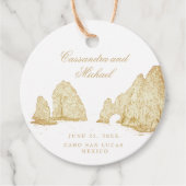El Arco | Cabo San Lucas MEXICO Bedankjes Labels (Voorkant)