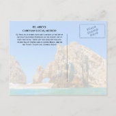 El Arco, Cabo San Lucas, Mexico Briefkaart (Achterkant)