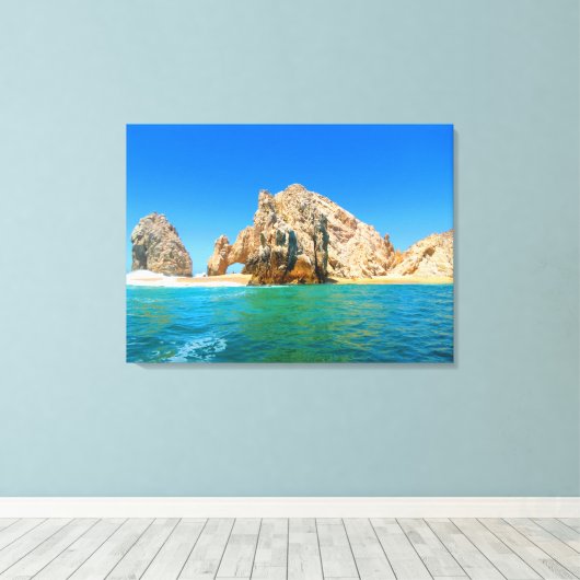 El Arco, Cabo San Lucas, Mexico Canvas Afdruk (Insitu (Houten vloer))