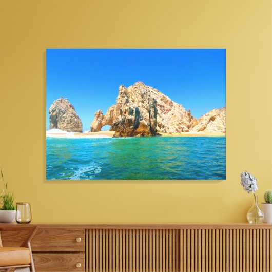 El Arco, Cabo San Lucas, Mexico Canvas Afdruk (Insitu (Woonkamer))