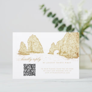 El Arco Cabo San Lucas Vriendelijk Antwoorden QR C RSVP Kaartje