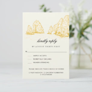 El Arco Cabo San Lucas vriendelijk reageren   Maal RSVP Kaartje
