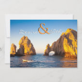 El Arco - Cabo San Lucas Wedding Invitation Kaart (Voorkant)