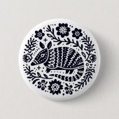 El Armadillo Ronde Button 5,7 Cm (Voorkant)
