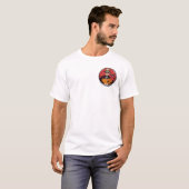 El arte toon skateboarden t-shirt (Voorkant volledig)