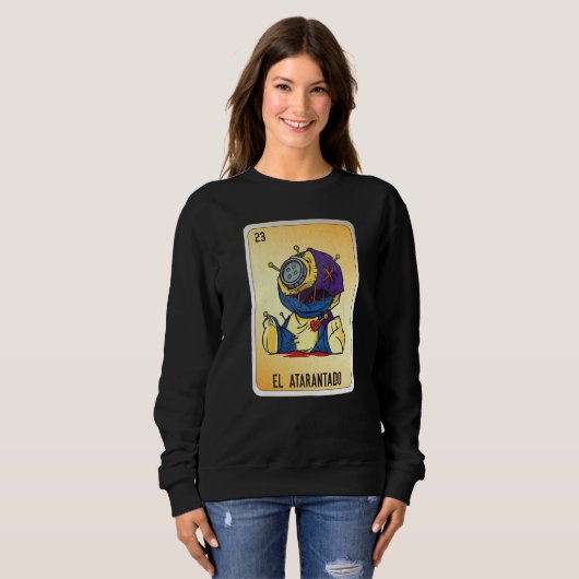 El Atarantado Mexican Slang Lottery Bingo Cards   Trui (Voorkant volledig)