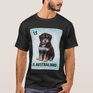 El Australiano Mexicaans Aussiedoodle Kaarten T-shirt