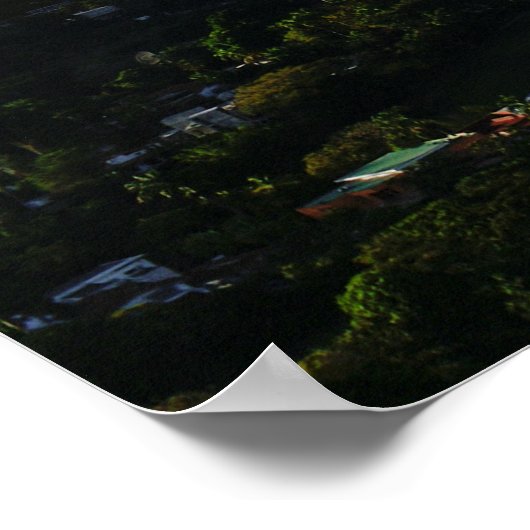 El Avila de día - MAXIMA RESOLUCIÓN Poster (Hoek)