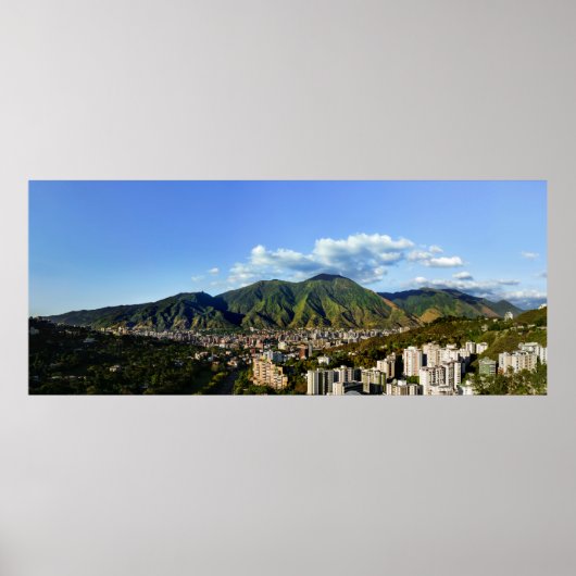 El Avila de día - MAXIMA RESOLUCIÓN Poster (Voorkant)