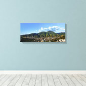 El Avila de día - panorama full alta resolución Canvas Afdruk (Insitu (Houten vloer))