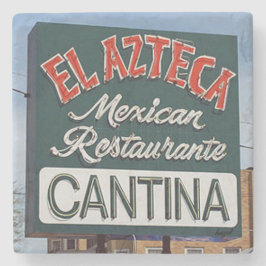El Azteca, El Azteca Atlanta, El Azteca Stenen Onderzetter