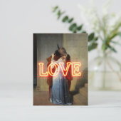 El Bacio Remix – Neon “LOVE” Wall Art & Merch Briefkaart (Staand voorkant)