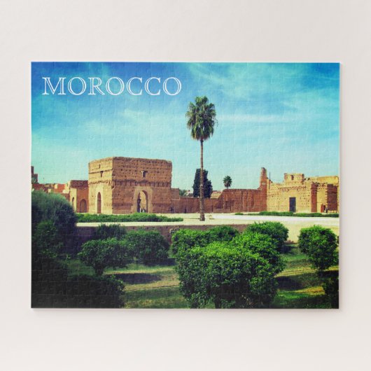 el badi marocco legpuzzel (Horizontaal)