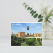 el badi marrakesh briefkaart (Staand voorkant)