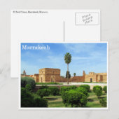 el badi marrakesh briefkaart (Voorkant / Achterkant)
